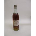 A bottle of Martell's Vintage Brandy 1904-1906, bottled in 1941