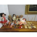 A collection of mainly 1950s/60s and vintage dolls