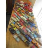 Mixed vintage die cast vehicles, together with a Corgi Basil Brush car
