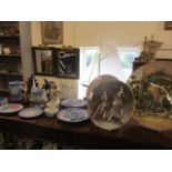 A Royal Doulton figure of David Copperfield, together with a small selection of china to include