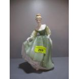A Royal Doulton figure entitled 'Fair Lady' numbered HN 2193