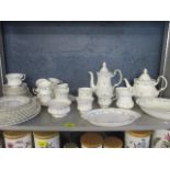 A Royal Albert Memory Lane part tea and coffee service comprising approx 48 pieces
