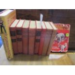 Richmal Crompton - a collection of Just William novels, circa 1950, printed by Wyman and Sons Ltd,
