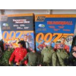 A large collection of late 20th century Action Man toys to include an SAS helicopter A/F, six