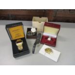 A mixed lot of watches to include Rotary, President and a CBS Fox Studio promo watch