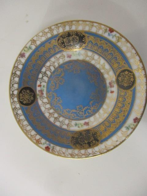 19th and 20th century continental teaware to include Meissen, Sevres, KPM and others comprising of - Image 8 of 24