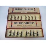 Britains 2088 Duke of Cornwalls Light Infantry (trial No 1 dress), Britains 225 The Kings African