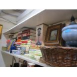 A mixed lot to include prints, jewellery boxes, mixed furniture and other items