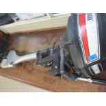 A Yamaha outboard motor