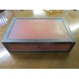 A Chinese lacquered box