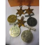 Mixed medals to include two WW1 medals inscribed A L Shepherd BRC and STJJ, together with WWII