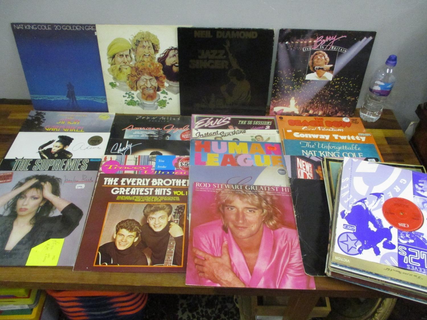 Records, LPs to include mainly 1970s and 1980s pop