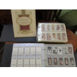 Two albums of cigarette cards, various full sets to include Players Dandies, Wills Do You Know?,