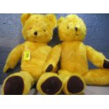 A pair of Pedigree teddy bears