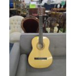 A Hohmer acoustic guitar
