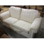 A modern three seater sofa bed