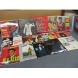 Mixed LPs to include Rock & Roll Greats collection, Elvis Presley and Tom Jones