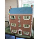 A dolls house, 30" h x 23"