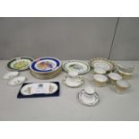 A set of Royal Worcester Royal Horticultural Society Chelsea Flower Show collectors plates, an early
