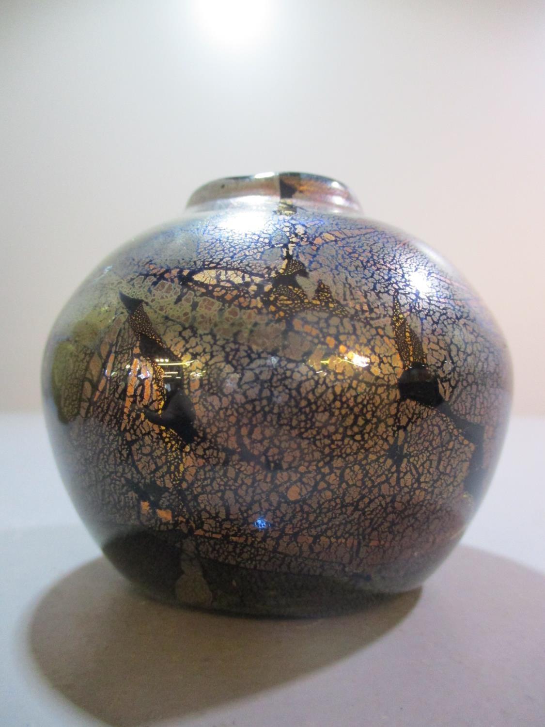 A Michael Harris vase together with a Mdina vase and stopper - Image 2 of 3