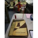 A Toyland Toy clockwork celluloid and tinplate Wonder Acrobat toy, boxed, and a 1957 book on chess