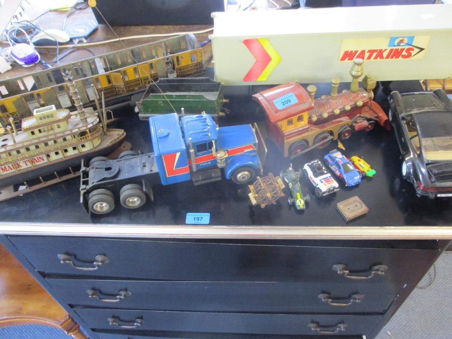 Mixed tin plate and die cast vehicles A/F