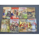 A small selection of Martin Clifford & Frank Richards 1940s boys hardback novels to include first