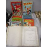 Children's and other books to include early Beano and a picturesque Tour of Italy by Jakes Hakewill