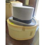 A 1980s gents top hat