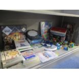 A mixed lot to include Nintendo DS games, a VR headset and other items