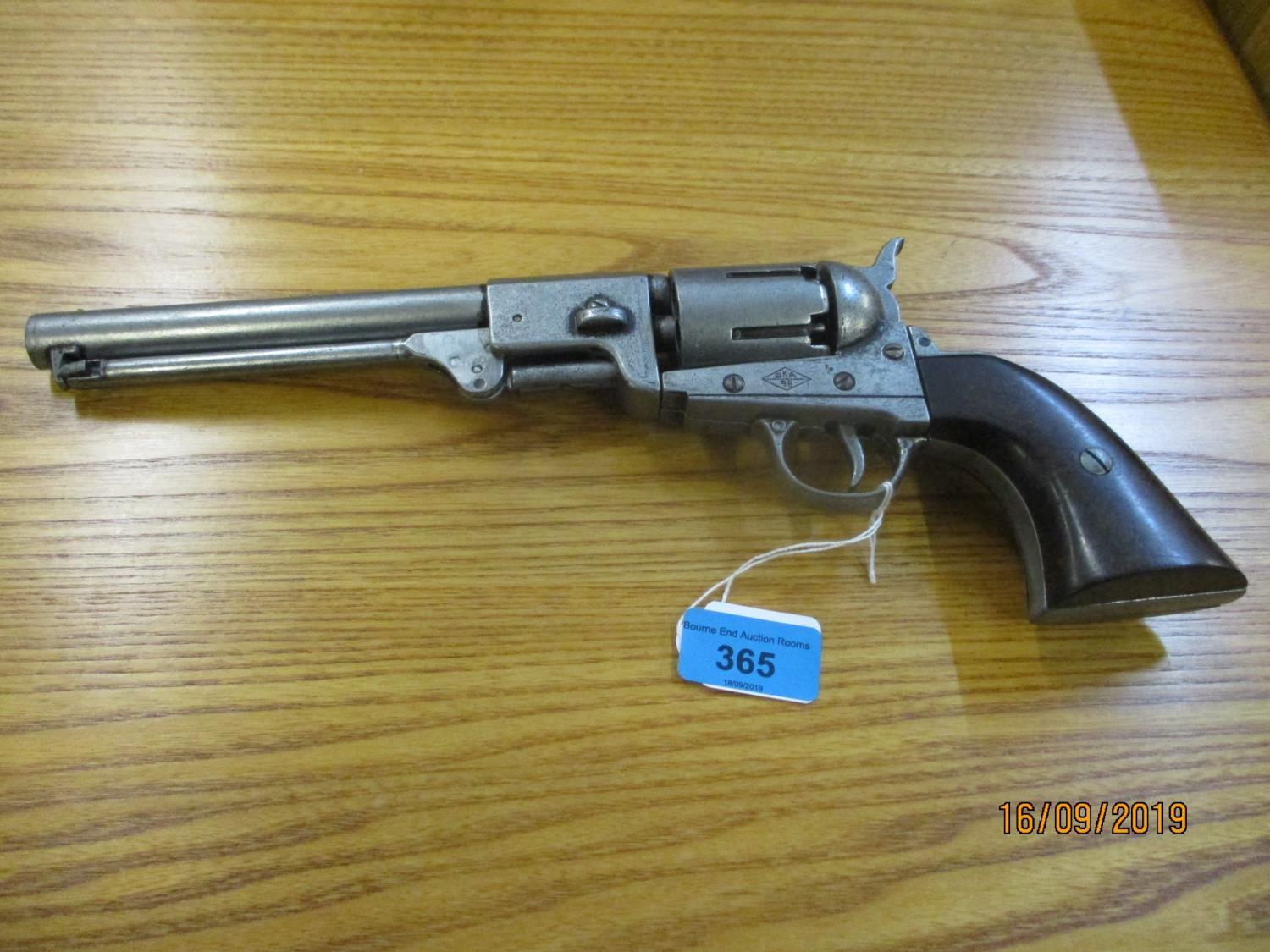 A black powder revolver