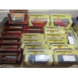 A selection of boxed Models of Yesteryear model cars