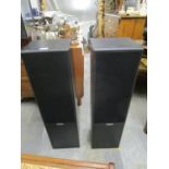 A pair of Rogers floor standing speakers