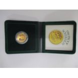 A proof full sovereign 1980 Royal Mint, boxed with certificate