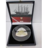 A silver Royal Mint Bermuda Shipwrecks Constellation, limited edition one kilo coin with