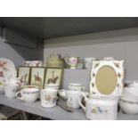 Ceramics and collectables to include a Coalport Khotor pattern teaset, an Royal Albert Old Country