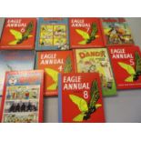 A collection of children's annuals to include The Eagle, The Dandy and Buffalo Bill, together with a