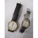 Two Tissot wristwatches, a gents and a ladies