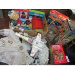 Mixed toys to include Star Wars vehicles A/F, Kenner Products Inc USA