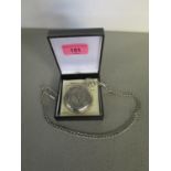 The Battle of Trafalgar 200 anniversary pocket watch on chain, boxed