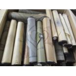 A large selection of mixed Pianola rolls