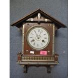 An early 20th century Junghans 8 day wall hanging clock