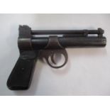 A Webley Junior air pistol