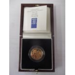 A boxed 1997 full sovereign