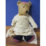 A 1930s Chiltern teddy bear A/F