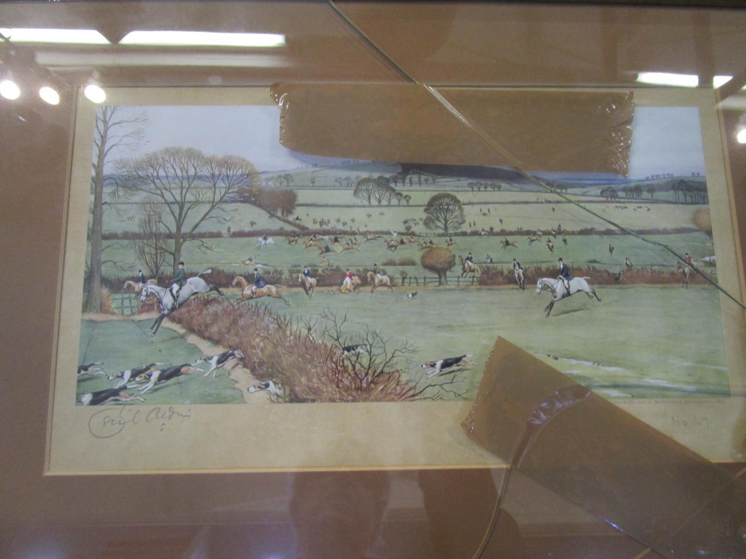 A quantity of framed and glazed watercolours, prints and other pictures to include a Cecil Aldin - Image 3 of 4