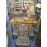 A set of six mid 20th century G-Plan dining chairs