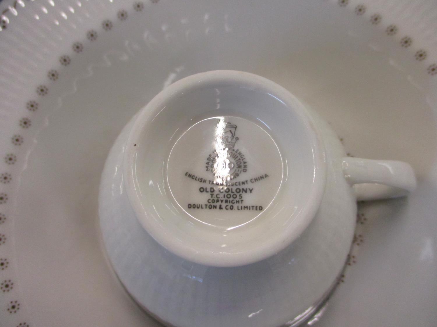 A Royal Doulton Old Colony part dinner and tea service, at least six setting - Image 3 of 3