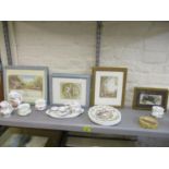 A selection of Bramley Hedge items to include Boarder Fine Arts, Doulton pictures, a puzzle and