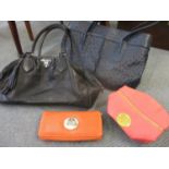 A quantity of ladies leather and fashion bags and purses
